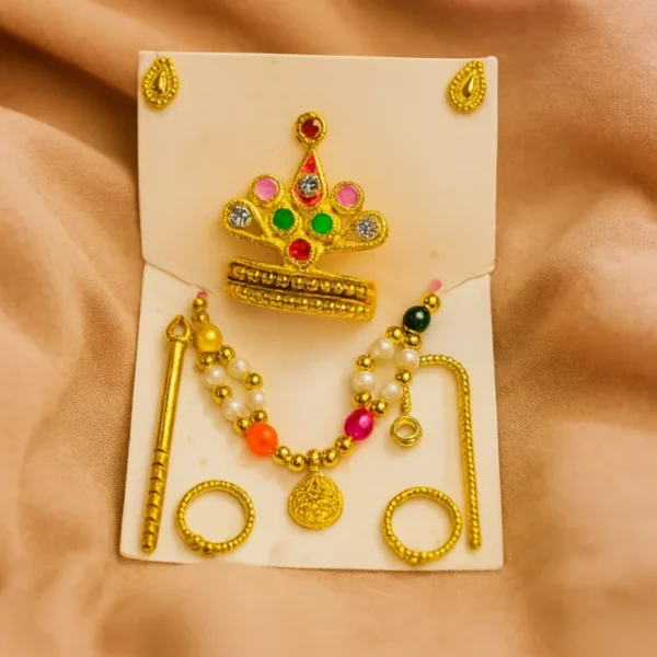 Laddu Gopal Ji Jewellery Set