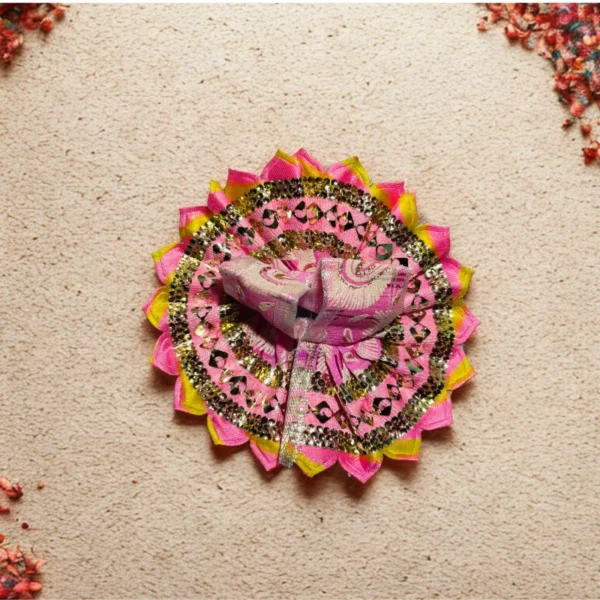 Multicolor Cotton Poshak