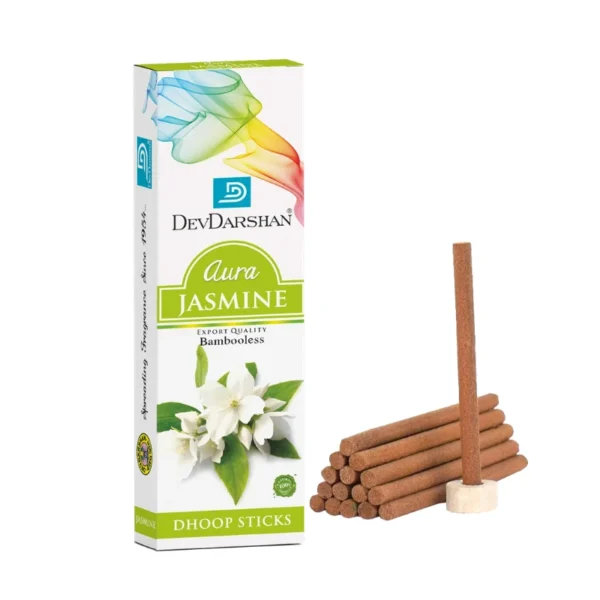 Aura Jasmine Dry Dhoop Sticks (10 Sticks)