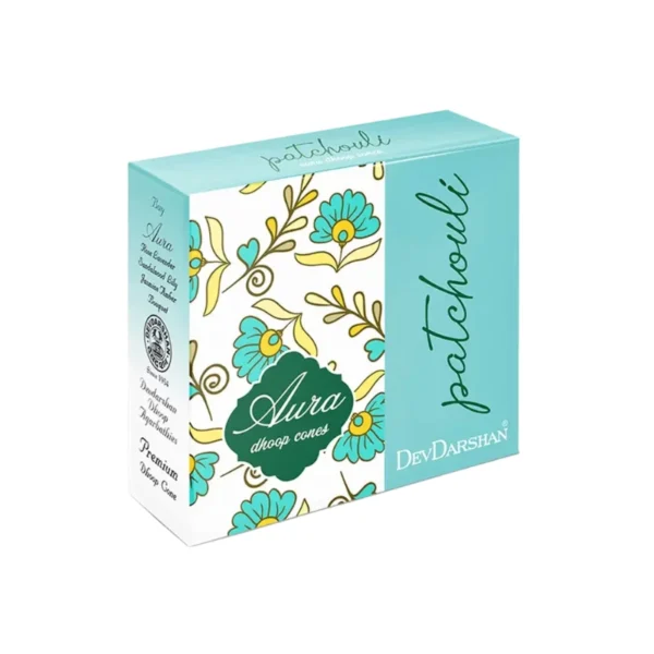Aura Patchouli Dhoop Cones (40g)