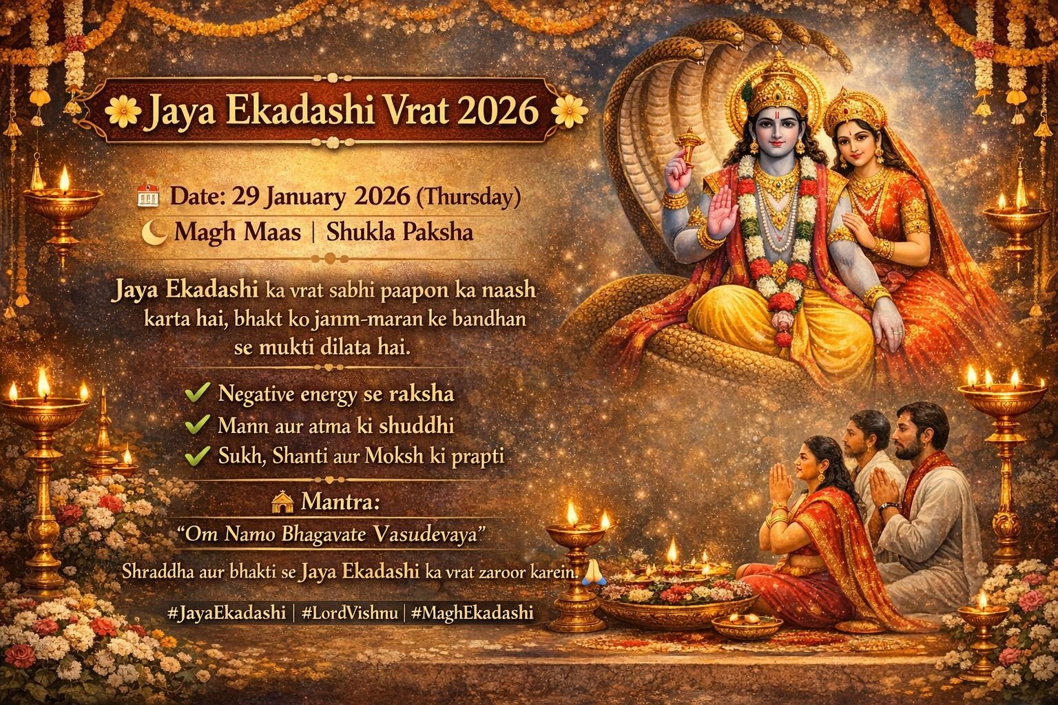 Jaya Ekadashi Vrat 2026