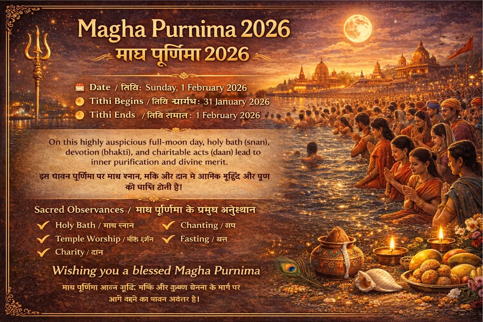 Magha Purnima 2026