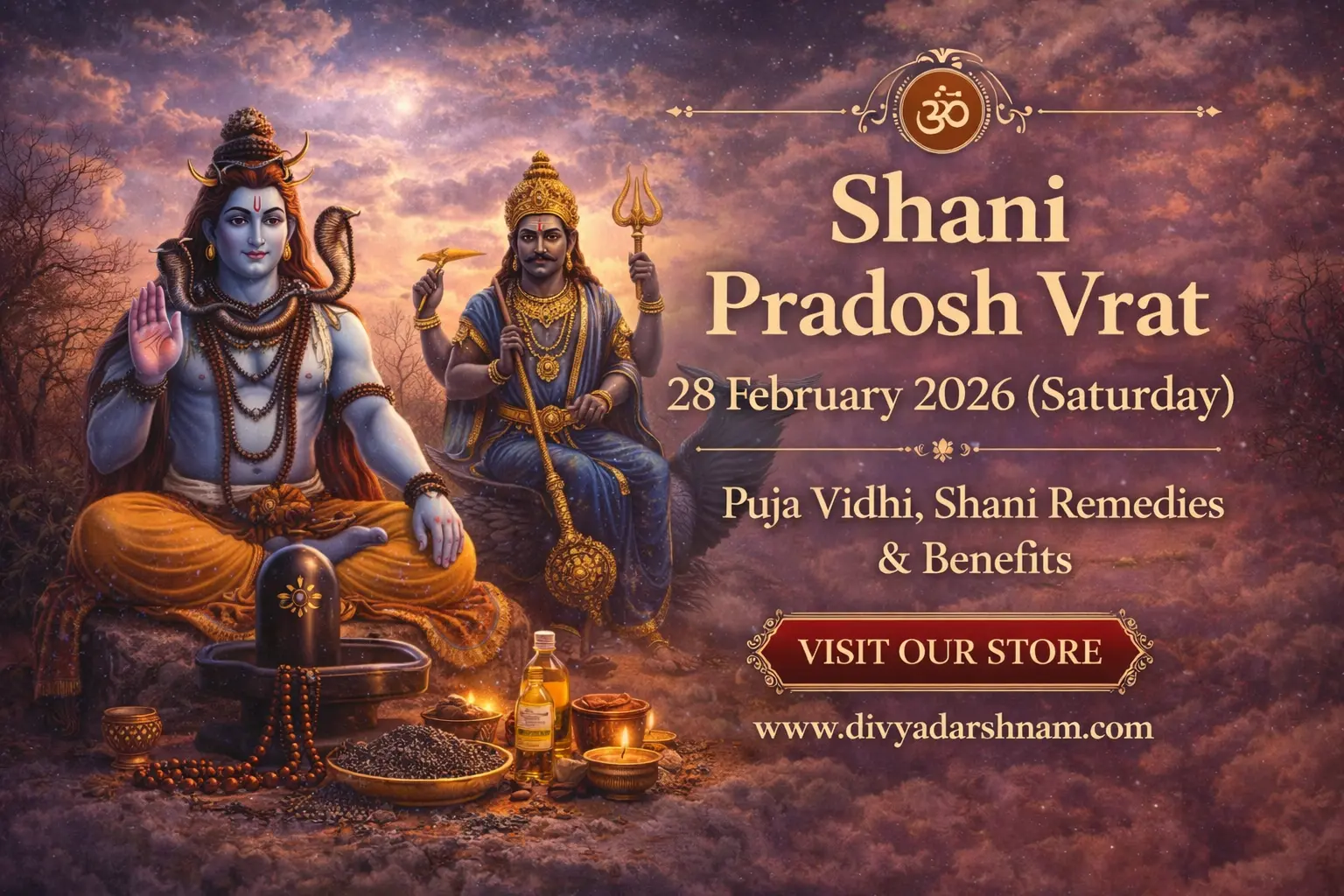 Shani Pradosh Vrat 2026